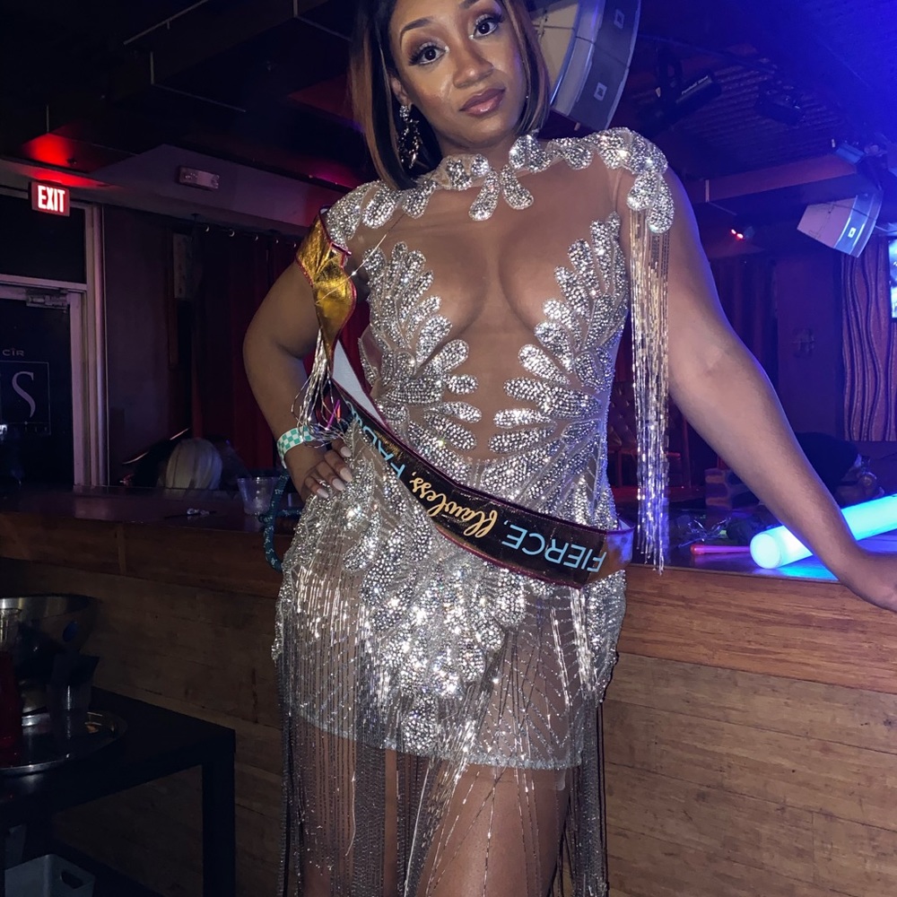Hot Glam Embellished Dress
